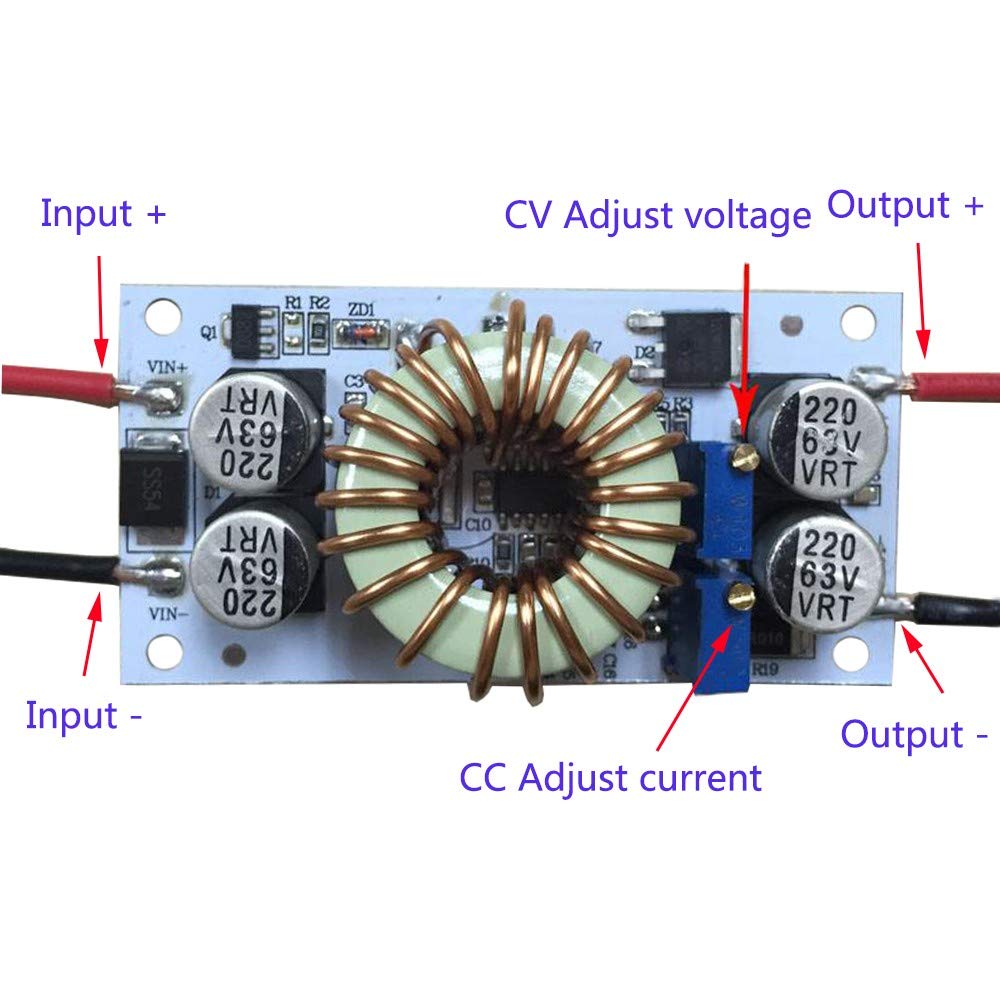 CentIoT - DC-DC 250W 10A CC CV Boost Step-up Module Mobile Power Supply LED Driver 8.5-48V Input 12-50V Output