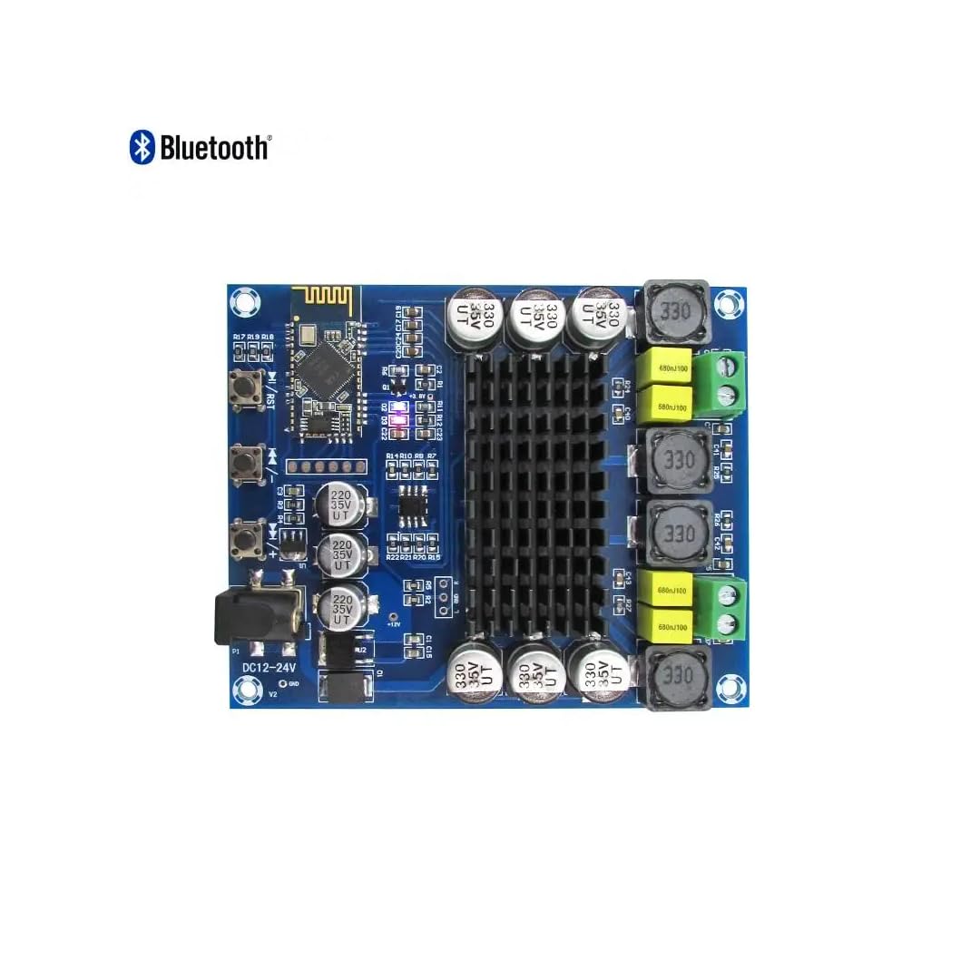 CentIoT - TPA3116D2 2 X 120W Bluetooth Dual Channel Digital Power Amplifier Board