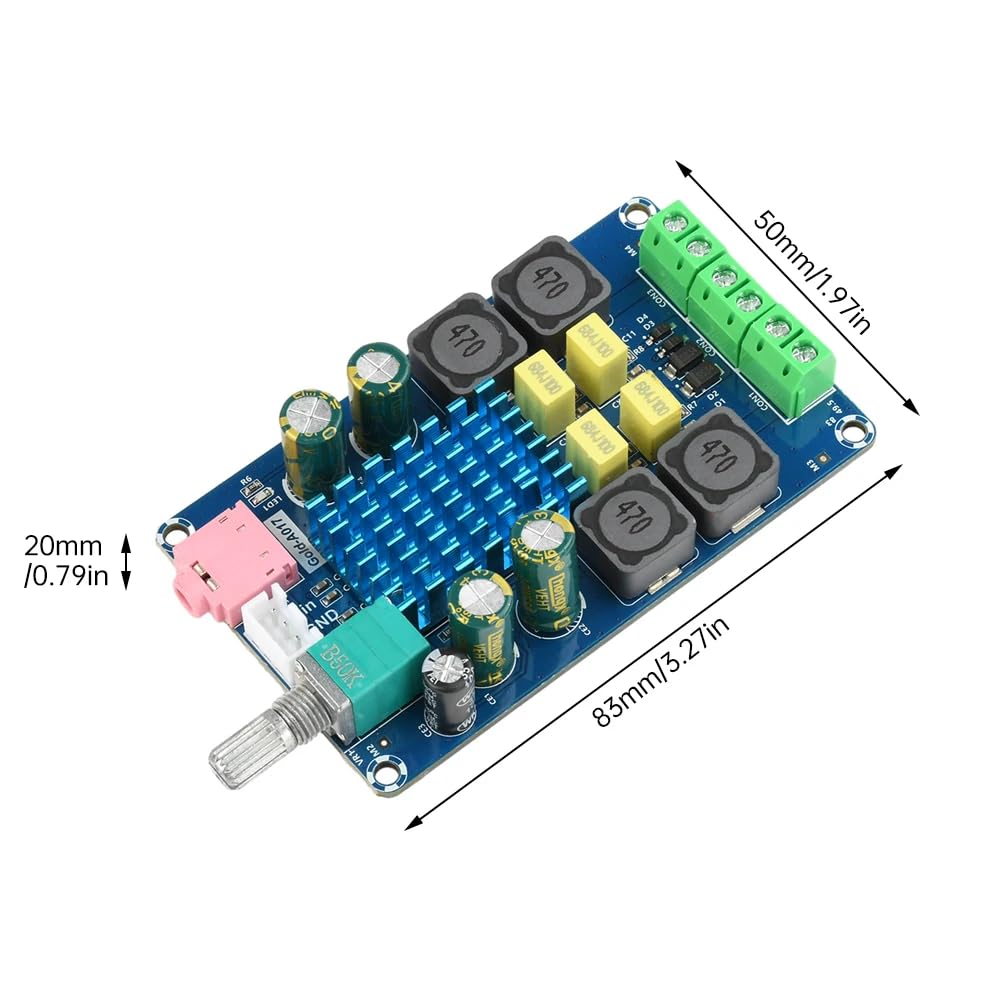 CentIoT - Digital Audio Amplifier Module - Class D - 2 X 50W Stereo