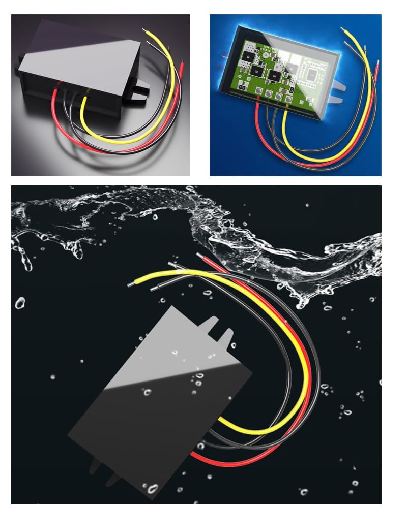 CentIoT - DC-DC 60W IP68 Waterproof Step Down Buck Converter - 20-60VDC 48VDC Input to Stable 12VDC Upto 5A Output
