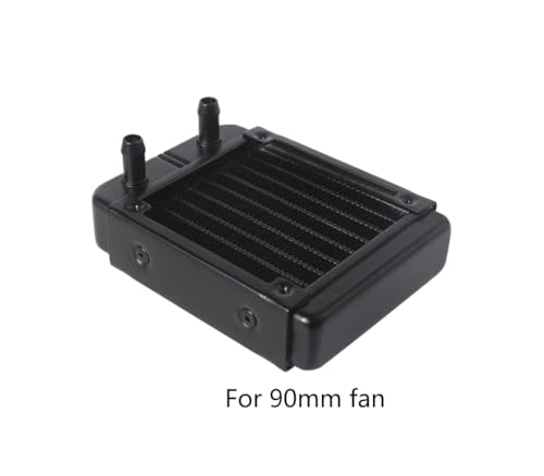 CentIoT - Radiator Water Cooler Tubes Heat Exchanger Aluminum Water Cooling CPU Heat Sink | For Gaming Computer and Peltier