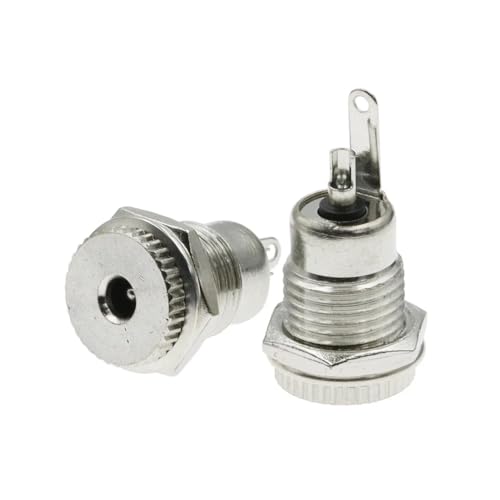 CentIoT - DC Power Jack Male Socket - Panel Mount Full Metal