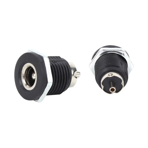 DC Power Jack Male Socket - Panel Mount Plastic 12V 5A