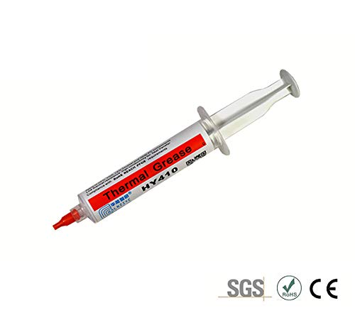 Halnziye - HY410 Halnziye White Silicone Thermal Grease Compound Paste for PC CPU VGA Heatsink peltier