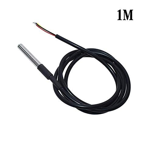 CentIoT - DS1820 Waterproof Stainless steel package - DS18b20 temperature probe 18B20 temperature sensor - (1M Open)