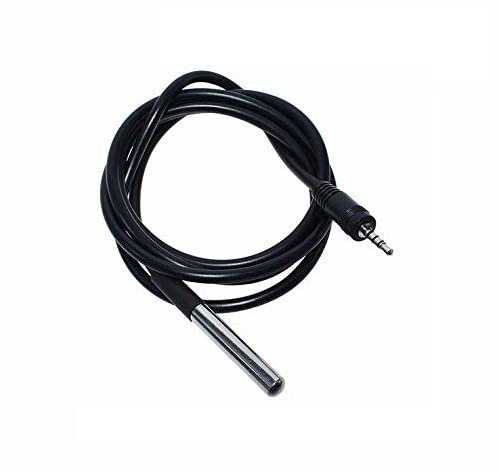 CentIoT - DS1820 Waterproof Stainless steel package - DS18b20 temperature probe 18B20 temperature sensor - 1M 2.5mm Jack