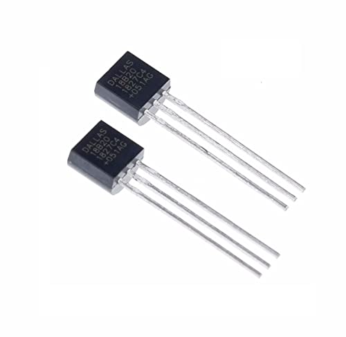 CentIoT - 2PCS DS18B20 TO-92 Sensor Electronic chip 18B20 Temperature Sensor IC