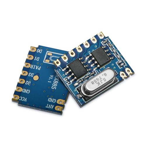 CentIoT - SRX885 433MHz - Superheterodyne Long Distance ASK Wireless Receiver Module - With Multi-function ev1527 digital Decoding