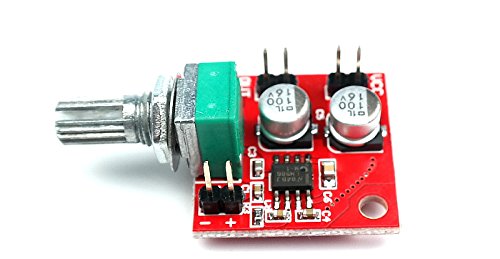 CentIoT - LM386 3-5W Mono DC 3.7-12V electret Microphone amplifiers with Volume Control (AE002-LM386-5W-Mono)