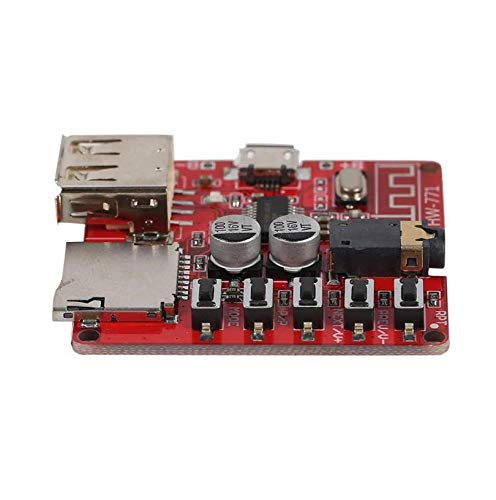 CentIoT - HW-771 Bluetooth 4.1 Lossless MP3 Decoder Board with USB and TFT - 5V Car Speaker Audio Amplifier Board Receiver Module