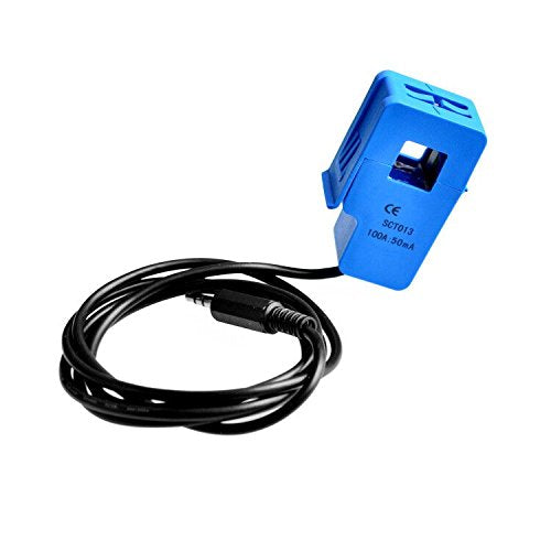 CentIoT - 100A Single-Phase AC Current Sensor - Non-invasive Split Core Current Transformer - SCT-013-030