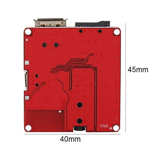 CentIoT - HW-771 Bluetooth 4.1 Lossless MP3 Decoder Board with USB and TFT - 5V Car Speaker Audio Amplifier Board Receiver Module