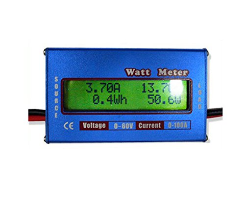 CentIoT - DC 60V 100A Watt Meter Balance Voltage Battery Power Analyzer RC Professional power energy watt Meter Checker - suitable for ebike and BMS