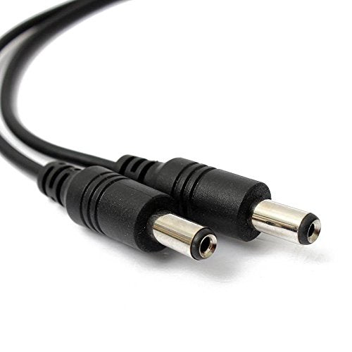 CentIoT - DC Male Jack 1 to 2 way Female Plug - V Splitter Power Cable