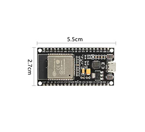 CentIoT - ESP-WROOM-32 ESP32 Development Board 2.4GHz Dual-Mode WiFi + Bluetooth Dual Cores Microcontroller Processor - 38PIN