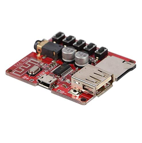 CentIoT - HW-771 Bluetooth 4.1 Lossless MP3 Decoder Board with USB and TFT - 5V Car Speaker Audio Amplifier Board Receiver Module