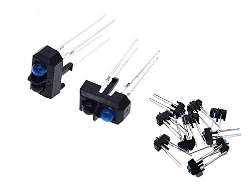 CentIoT - 10PCS TCRT5000 TCRT5000L IR LED Infra red Reflective Optical Sensor with Transistor Output