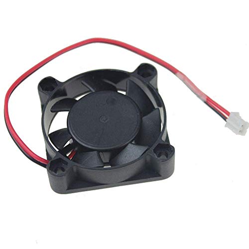 CentIoT - 4010 12V DC Brushless Cooling Fan XH2.54 2Pin Sleeve Bearing 5500rpm - 40mm x 40mm x 10mm Ventilation Cooling Fan (suitable for peltier)