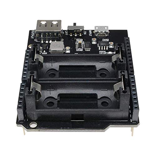 CentIoT® - Lithium Battery Shield - Rechargeable - Power Bank Battery Charging Module - for Raspberry Pi, WiFi Router, arduino ESP8266, ESP32