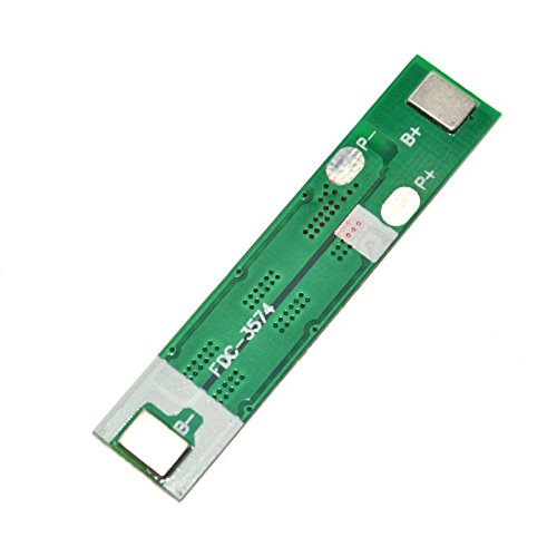 CentIoT - 1S 3.7V 4.2V Battery Charging Module PCB BMS Protection Board For 1 Series lithium LicoO2 Limn2O4 18650 26650 battery (Single Cell) (5A)