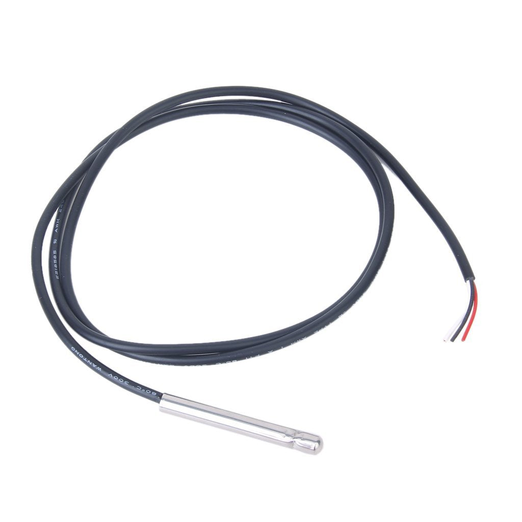 CentIoT - DS1820 Waterproof Stainless steel package - DS18b20 temperature probe 18B20 temperature sensor - (1M Open)