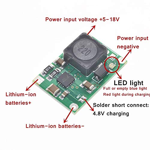 CentIoT® - TP4056 Li-ion Lithium Battery Charging Module Charging Board Charger TP 4056