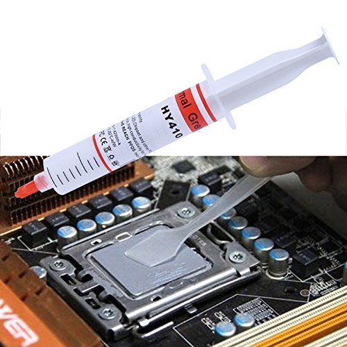 Halnziye - HY410 Halnziye White Silicone Thermal Grease Compound Paste for PC CPU VGA Heatsink peltier