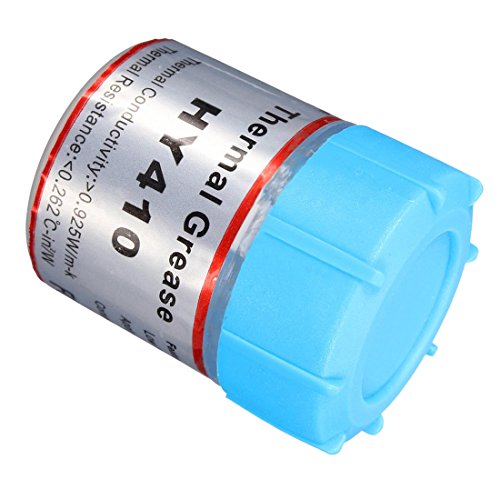 Halnziye - HY410 Halnziye White Silicone Thermal Grease Compound Paste for PC CPU VGA Heatsink peltier