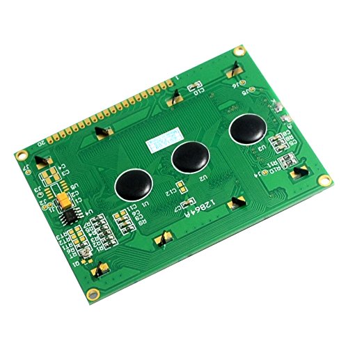CentIoT - LCD Display Module LCM12864J 128x64 Dots Graphic 5V Blue Color Backlight White Font KS0107 KS0108 Compatible Controller