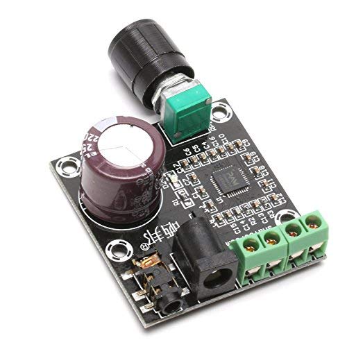 CentIoT - Dual channel stereo mini Class D Digital Audio Power Amplifier Board (PAM8610 2 x 15W with Volume)