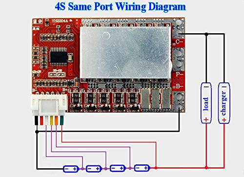 CentIoT® - 4S 14.8V 16.8V BMS Battery Management System PCM PCB for 4 Series 18650 li-ion Lithium Ion Battery Pack