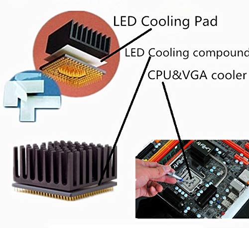 Halnziye - HY410 Halnziye White Silicone Thermal Grease Compound Paste for PC CPU VGA Heatsink peltier