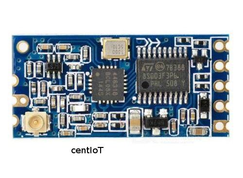 CentIoT - 433Mhz HC-12 SI4463 Wireless Bluetooth Serial Port Module (HC-12 1KM)