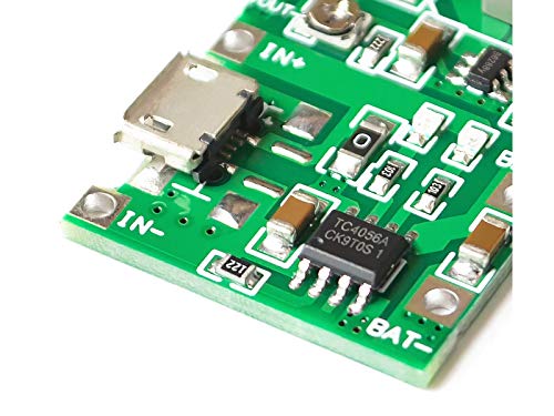CentIoT - TP4056 DC-DC Step Up Boost Module 3.7V to 27V Continuously adjustable - Lithium Li-ion 18650 3.7V 4.2V Battery Charger Board