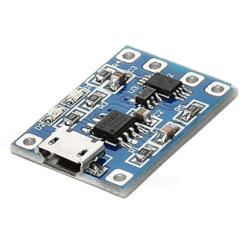 CentIoT - 2PCS TP4056 1.2A Li-ion Lithium Battery Charging Module Board Charger TP 4056 - Micro USB with Protection