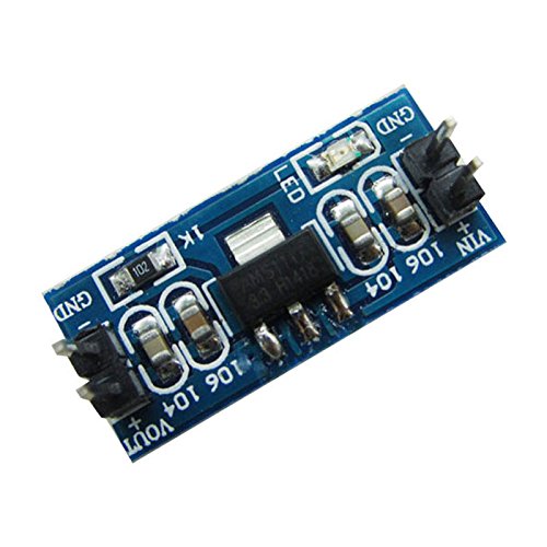 CentIoT - AMS1117 5V (4.5-7V) To 3.3V DC-DC Step-down Power Supply Buck Module