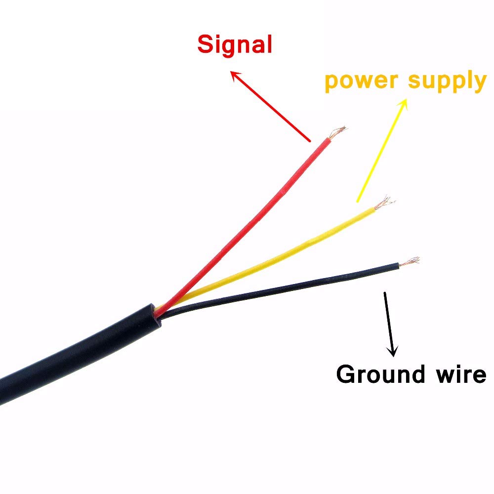 CentIoT - DS1820 Waterproof Stainless steel package - DS18b20 temperature probe 18B20 temperature sensor - (1M Open)
