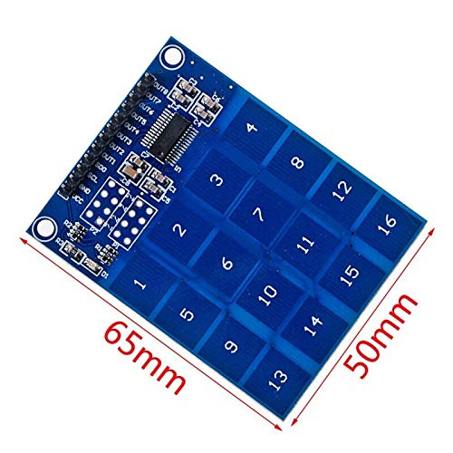 CentIoT - TTP229 Digital Touch Sensor Switch Module 16 Channel Self-Locking No-Locking Capacitive Button