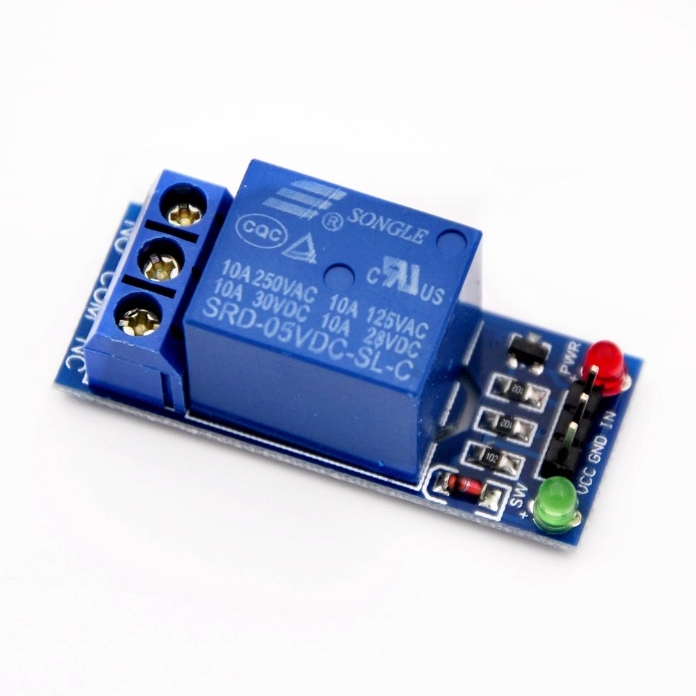 CentIoT® - 2 PCS Single Channel Relay / 1 Ch Relay Module - For SCM Household Appliance Control - 5V
