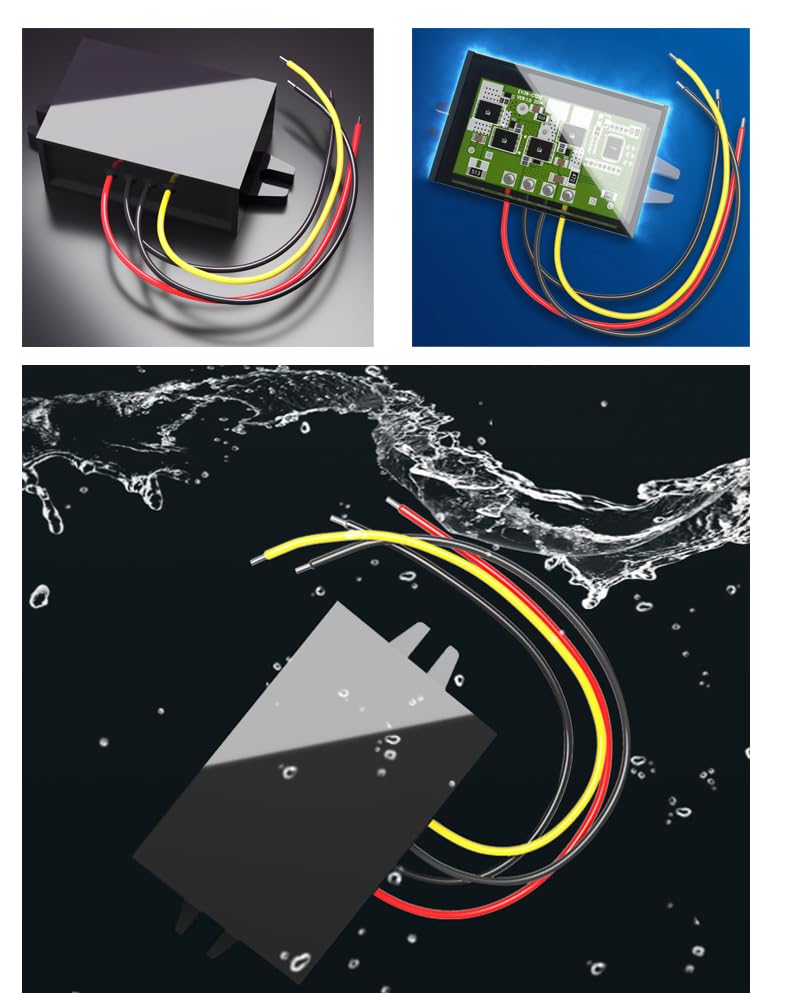 CentIoT - DC-DC 30W IP68 Waterproof Step Down Buck Converter - 10-58VDC 12VDC input to stable 5VDC upto 6A output