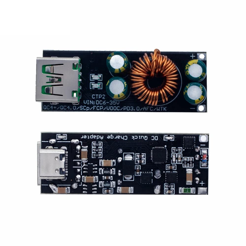 CentIoT - SW3516 Quick Fast Charge Adapter Module 6-35V DC to USB PD QC4.0 PD3.0 Type-C - Support VOOC