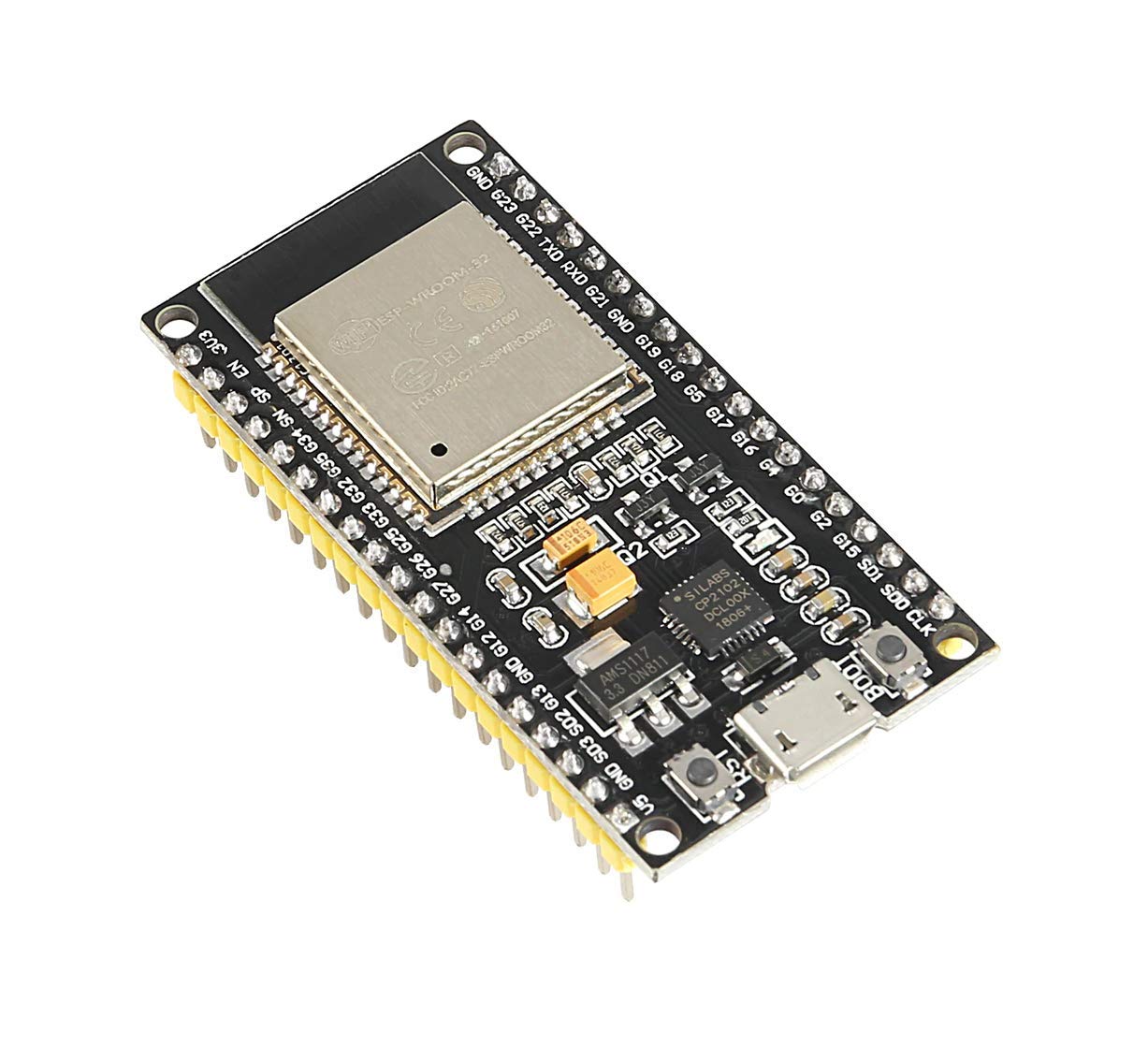 CentIoT - ESP-WROOM-32 ESP32 Development Board 2.4GHz Dual-Mode WiFi + Bluetooth Dual Cores Microcontroller Processor - 38PIN