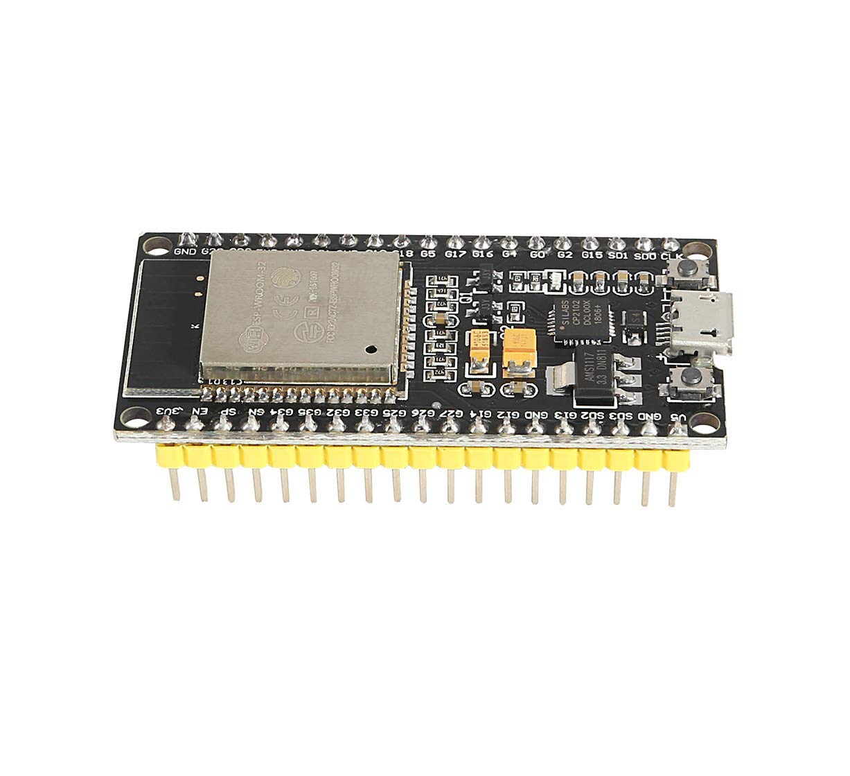 CentIoT - ESP-WROOM-32 ESP32 Development Board 2.4GHz Dual-Mode WiFi + Bluetooth Dual Cores Microcontroller Processor - 38PIN