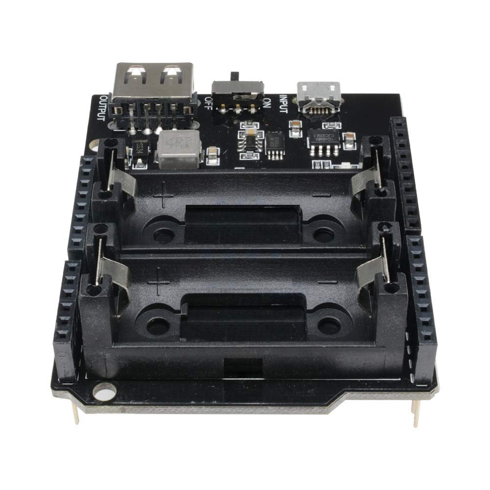 CentIoT® - Lithium Battery Shield - Rechargeable - Power Bank Battery Charging Module - for Raspberry Pi, WiFi Router, arduino ESP8266, ESP32