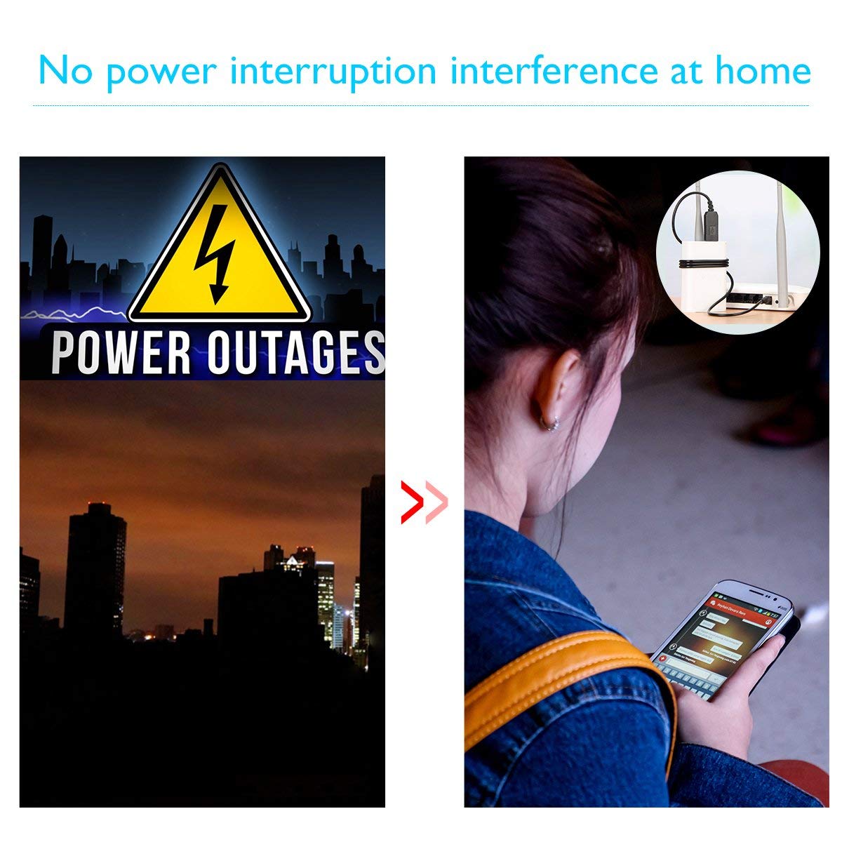 CentIoT - USB DC 5V to 9V DC pin 5.5 x 2.1 mm Male Step up Converter for WiFi Router LED Strip Light (125 cm 9V)