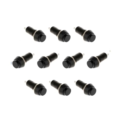 CentIoT - PBS-11B Circular Push Button Switch on-off - 12MM self-locking Latching