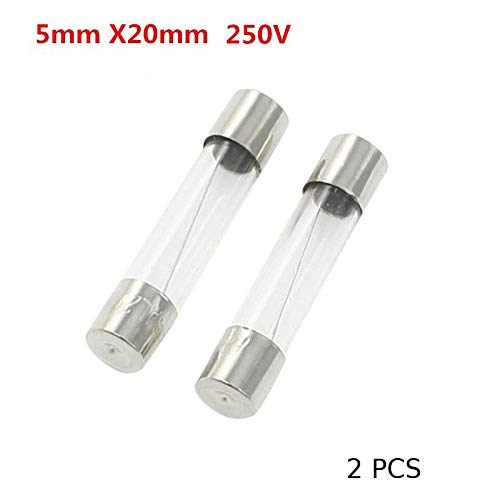 CentIoT - 5 x 20MM | Fast quick Blow Glass Tube Fuses 250V | 10-35A | 2 PCS
