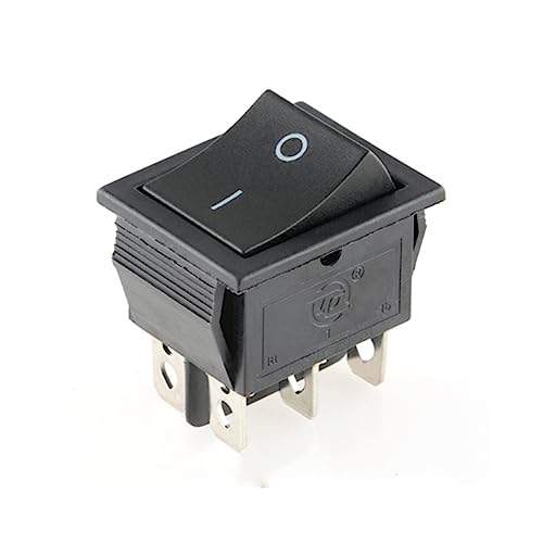 CentIoT - Illuminated Button Light Rocker Power Switch KCD4 15A 250V AC - DPST ON-Off 6PIN