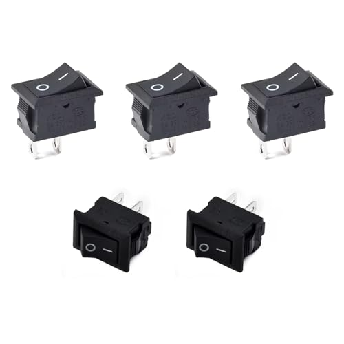 CentIoT - Rocker Switch - KCD1 snap fit 250V 6A SPST ON-OFF 2 Position, 2PIN