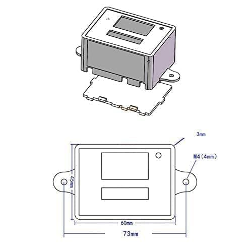 CentIoT - XH-W3001 DC 12V 10A 120W - LED Digital Temperature Controller Thermostat Switch for incubator - with waterproof NTC Sensor